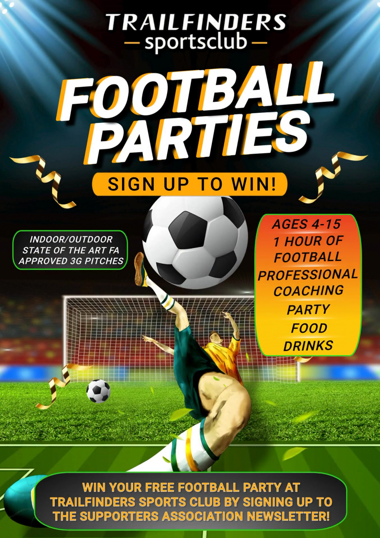 Last Chance to Win Big with our Football Party Giveaway