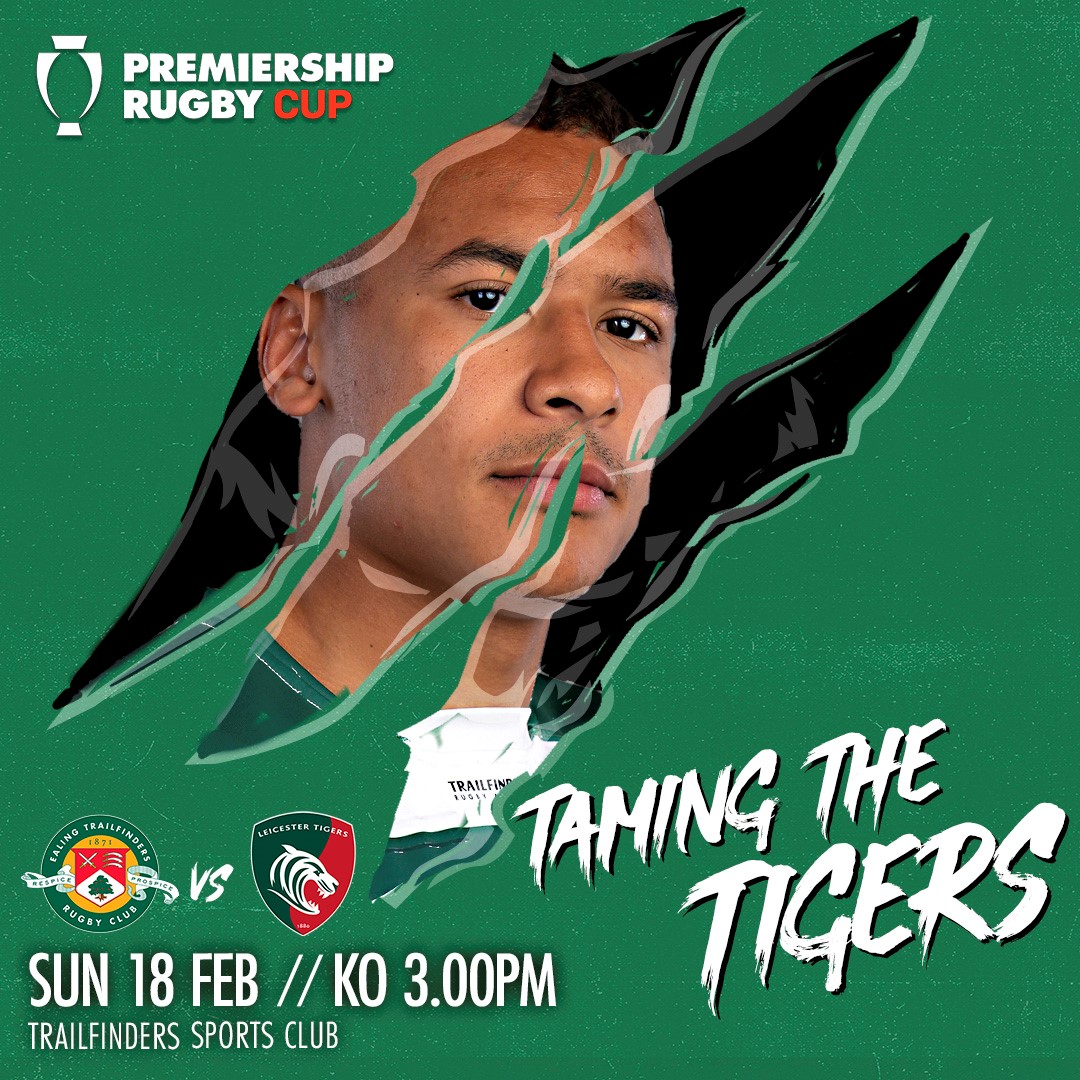 Countdown to Leicester Tigers Sun 18th Feb