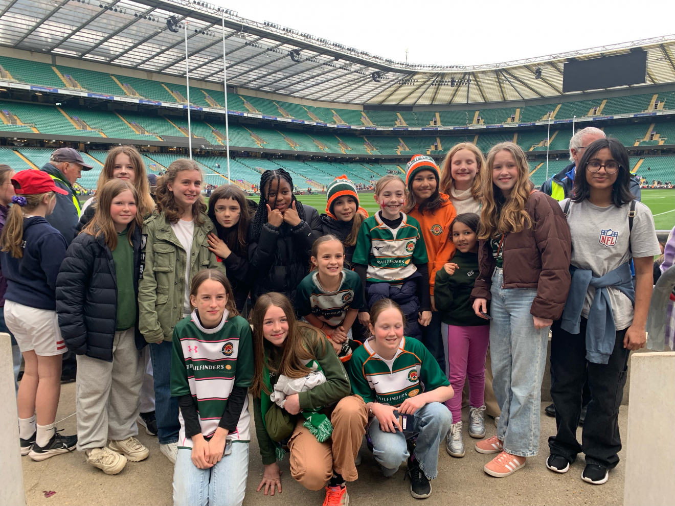 Abby Dow wow’s Twickenham and the Ealing Girl's Youth Squad