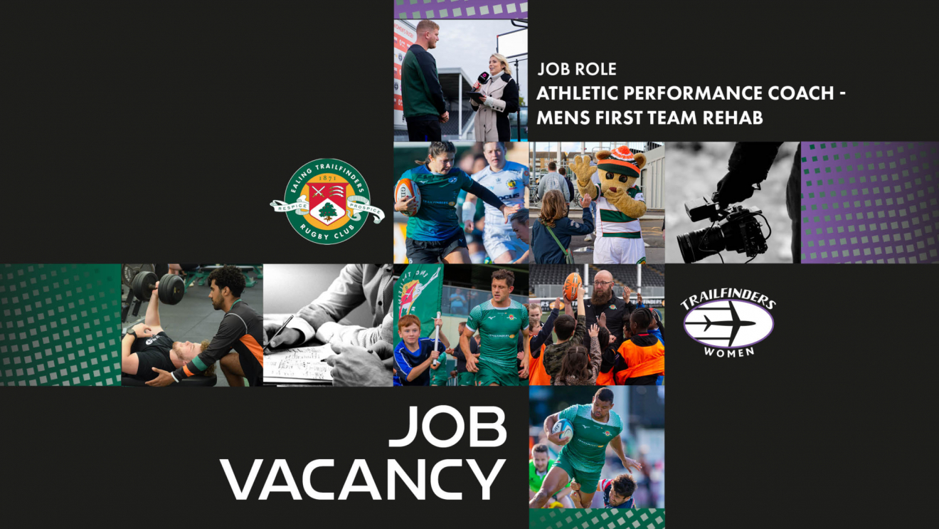 Job Vacancy - Men's Athletic Performance Coach